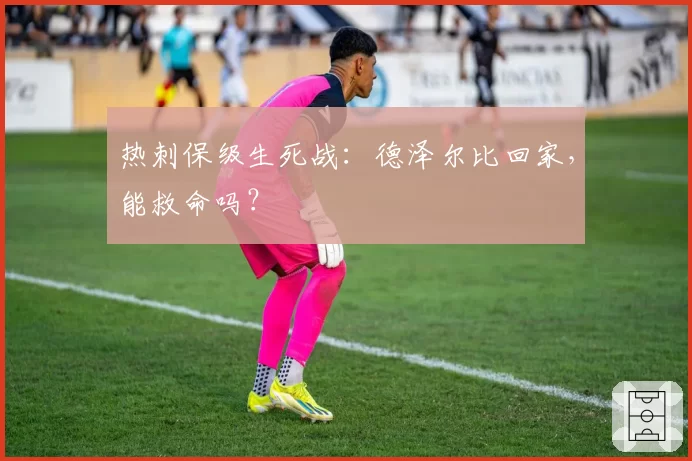 热刺保级生死战：德泽尔比回家，能救命吗？
